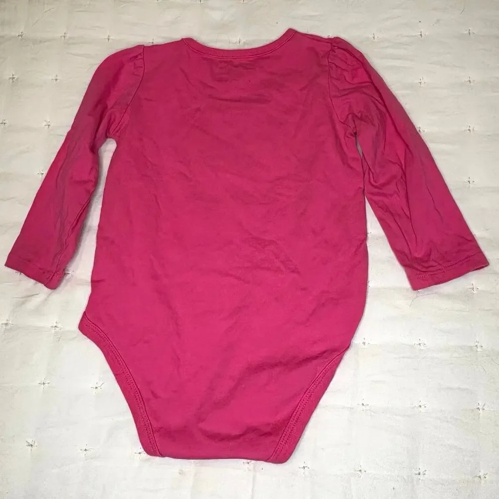 Baby Girl 18M Long Sleeve Bodysuit Bundle - 4 pieces
